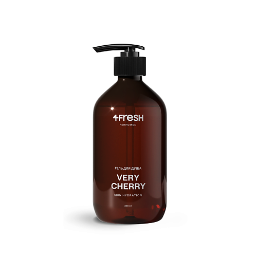

4FRESH BEAUTY Парфюмированный гель для душа с ароматом Вишня 450, Парфюмированный гель для душа с ароматом Вишня