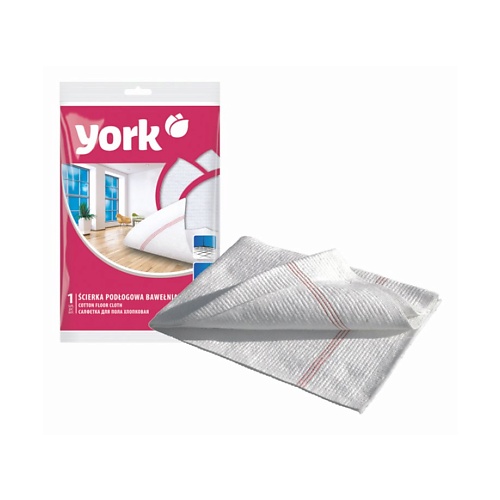 Салфетки для уборки YORK Салфетка для пола хлопковая Люкс