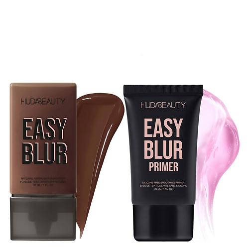 

HUDA BEAUTY Набор для безупречного тона кожи Easy Blur Foundation & Primer, Набор для безупречного тона кожи Easy Blur Foundation & Primer