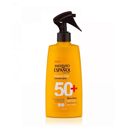 Солнцезащитный влагостойкий легкий лосьон с Алоэ Вера SPF50+