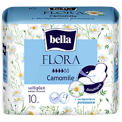 Прокладки FLORA Camomile