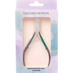 Щипчики голографические для маникюра UNICORNS APPROVE