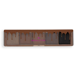 Палетка теней для век Mini Chocolate Shadow Palette