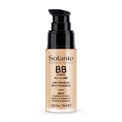 Bb кремы ожидаемый эффект: матирование SOLANIE