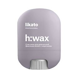 Стик-воск для длительной фиксации волос с кератином h:wax