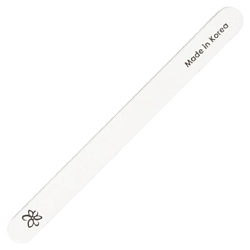 Пилка белая овальная #180/180, 17,5см