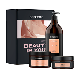 Парфюмированный набор для ухода за телом BEAUTY IS YOU с ароматом персик