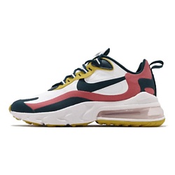 Кроссовки Air Max 270 React White Turquoise Yellow
