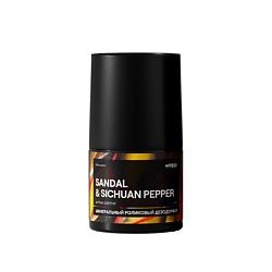 Минеральный роликовый дезодорант Active Control аромат SANDAL SICHUAN PEPPER