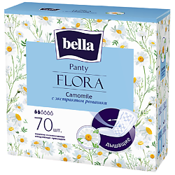 Прокладки ежедневные Panty FLORA Camomile