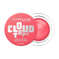MAYBELLINE Кремовые румяна для щек и губ Cloudtopia Cheek & Lip Mousse