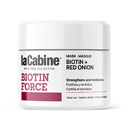 Маска укрепляющая с биотином для волос склонных к выпадению BIOTIN FORCE MASK