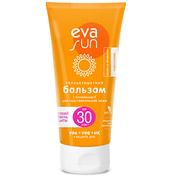 Солнцезащитный бальзам с витамином Е для чувствительной кожи SPF 30