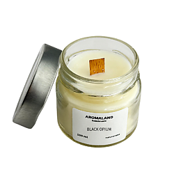 Свеча ароматическая Black opium в банке