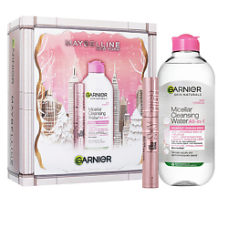 MAYBELLINE Набор + Garnier Set: Тушь для ресниц + Мицеллярная вода