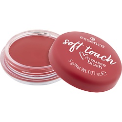 Муссовые румяна soft touch mousse blush