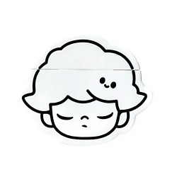 Чехол для наушников Apple AirPods Dimoo Black White Collection