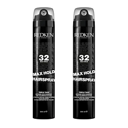 Набор лаков с экстрасильной фиксацией Max Hold Hairspray 32