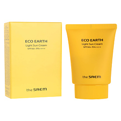 Крем для лица солнцезащитный Eco Earth Light Sun Cream