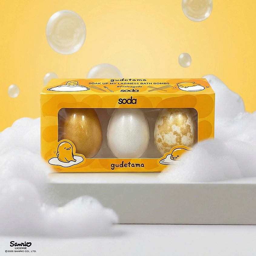 SODA Набор бомбочек для ванны Soak Up My Laziness #feelsogude – фото 6