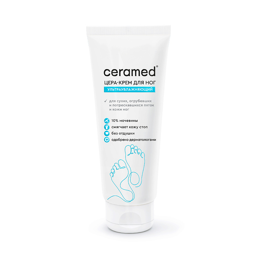 CERAMED Цера-крем тройного действия для ног ультраувлажняющий Cera Cream – фото 2