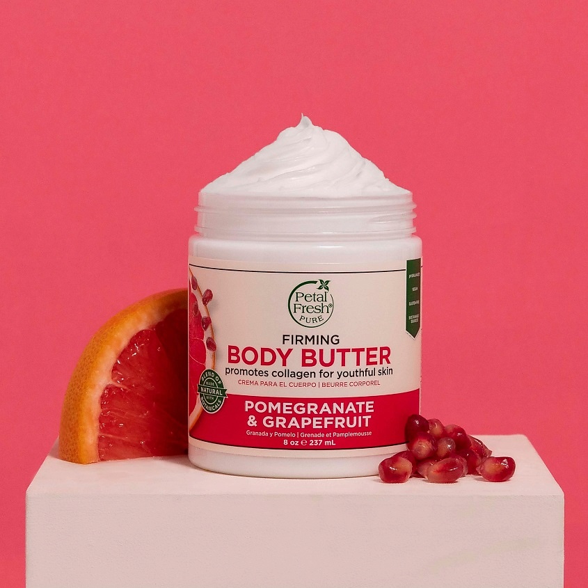 PETAL FRESH Масло для тела подтягивающее с экстрактом граната и грейпфрута – фото 3