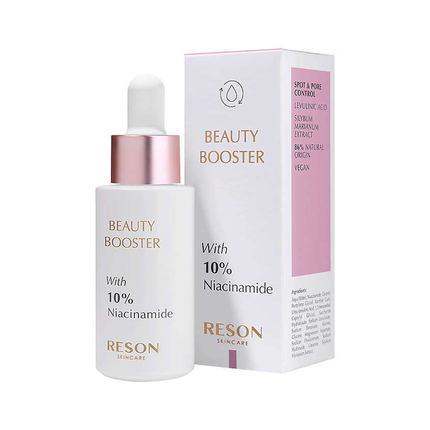 RESON Сыворотка с 10% Ниацинамида Beauty Booster With 10% Niacinamide – фото 2