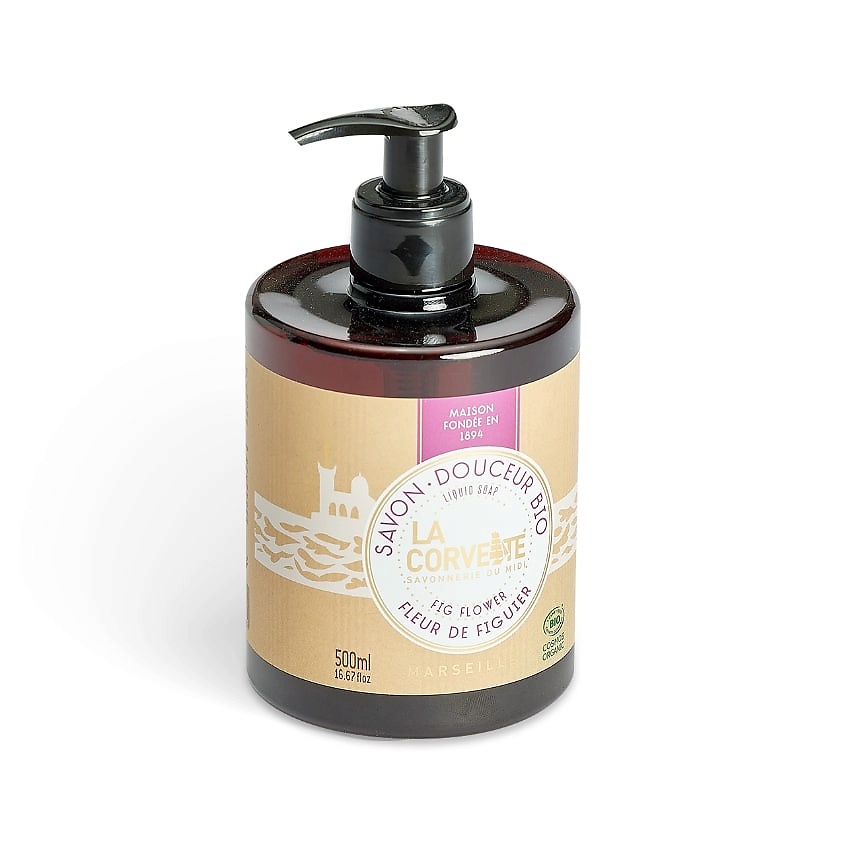 LA CORVETTE Мыло жидкое органическое Цветок инжира Fig Flower Liquid Soap – фото 2
