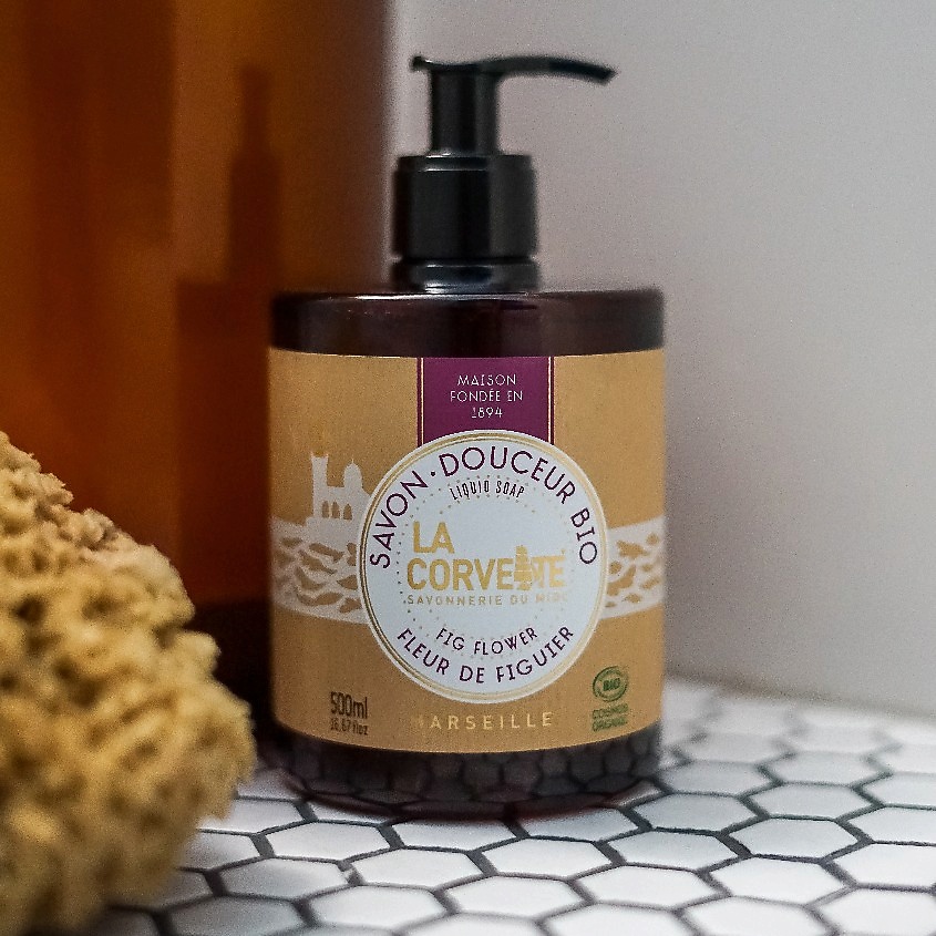 LA CORVETTE Мыло жидкое органическое Цветок инжира Fig Flower Liquid Soap – фото 3