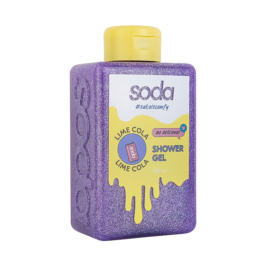 SODA Гель для душа #takeitcomfy "LIME COLA" – фото 3