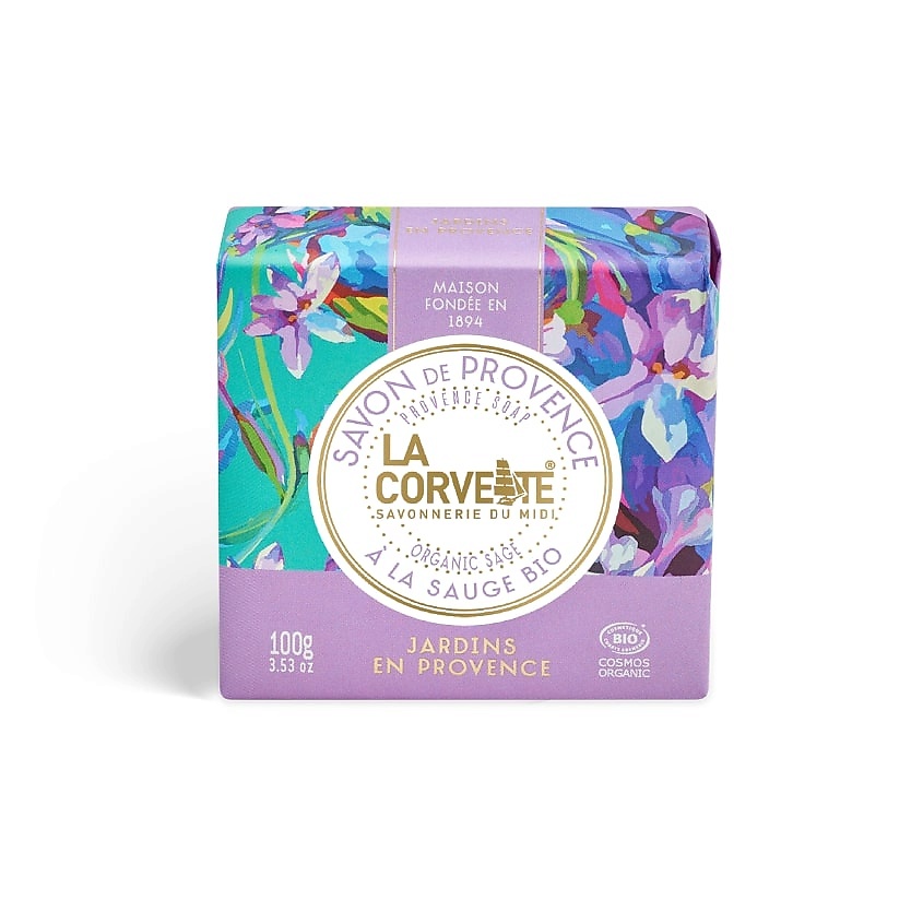 LA CORVETTE Мыло органическое Сады Прованса Organic Sage Provence Soap – фото 3