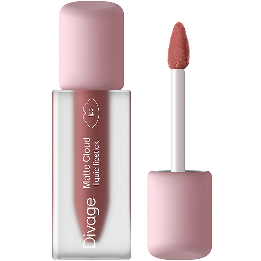 Изображение товара DIVAGE Liquid Lip Matte Cloud 03 Помада для губ розовый нюд Изображение товара DIVAGE Liquid Lip Matte Cloud 03 Помада для губ розовый нюд