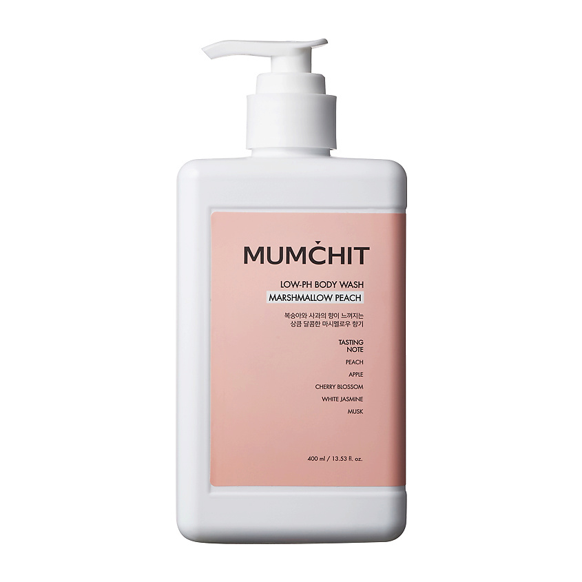 Изображение товара Гель для душа MUMCHIT Marshmelow Peach 400 мл для всех типов кожи