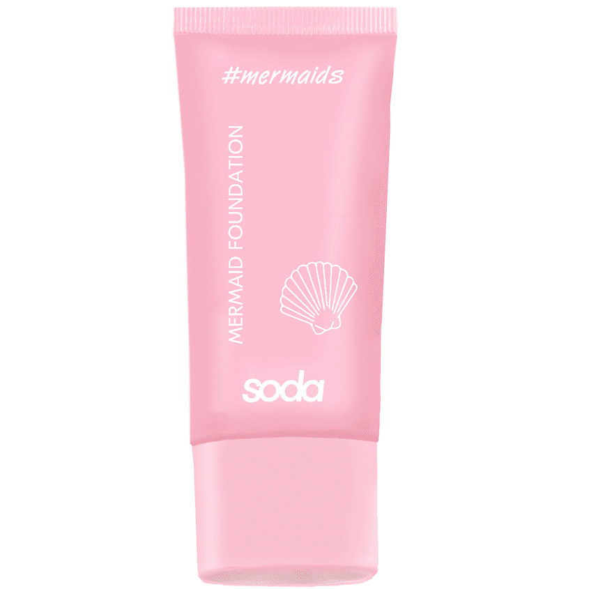 Изображение товара SODA MERMAID FOUNDATION #mermaids Тональная основа, 105 PEACH TEA, 30 мл