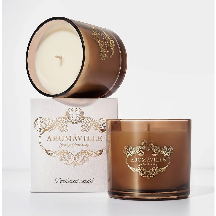 Изображение товара AROMAVILLE Ароматическая свеча «SWEET TOBACCO», 150 мл