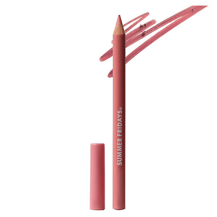 Изображение товара Карандаш для губ Summer Fridays Softline Rosé, стойкий и мягкий для идеального контура