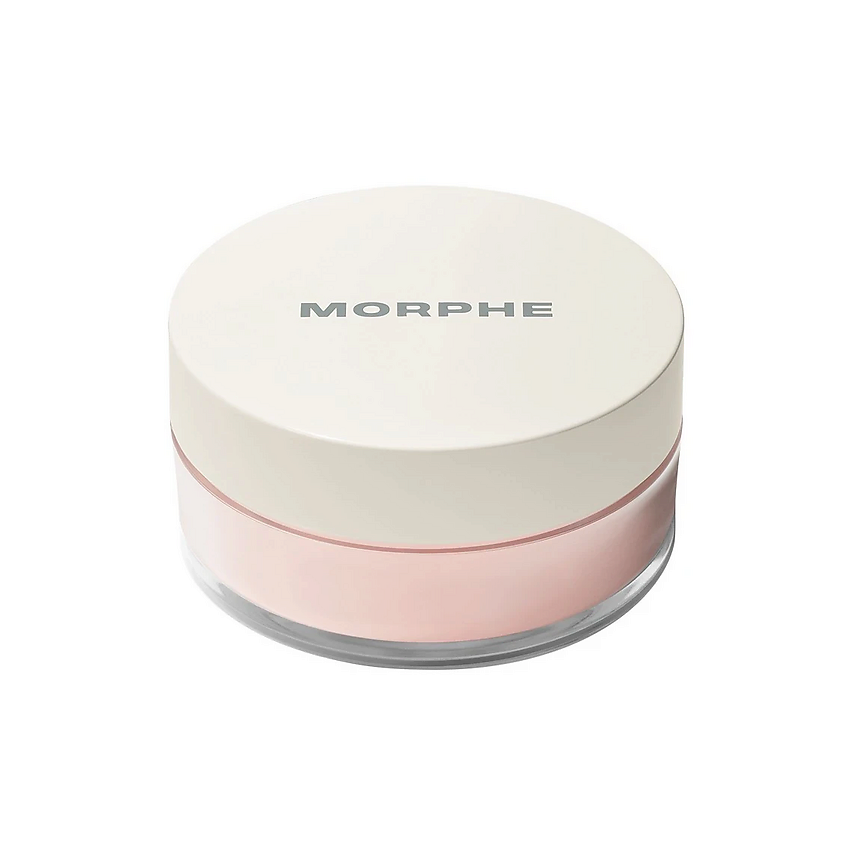 Изображение товара MORPHE Рассыпчатая фиксирующая пудра Bake & Set Jumbo, Brightening pink Jumbo
