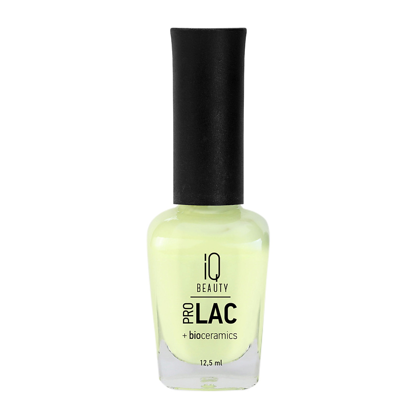 Изображение товара IQ BEAUTY Лак для ногтей укрепляющий PROLAC+bioceramics 029 Limoncelo Изображение товара IQ BEAUTY Лак для ногтей укрепляющий PROLAC+bioceramics 029 Limoncelo