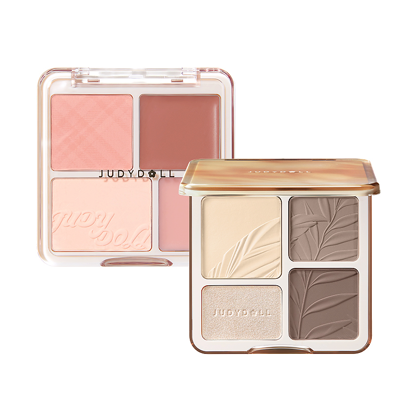 Изображение товара Набор средств для лица Judydoll 2 в 1 Highlighter Contour и Румяна 2 в 1