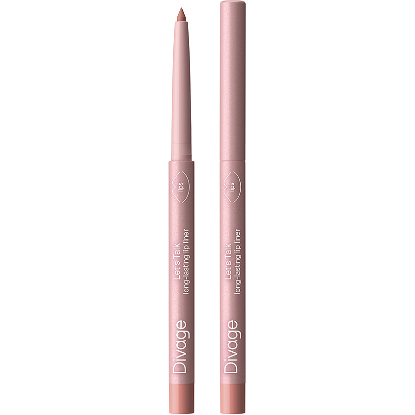 Изображение товара Автоматический карандаш для губ DIVAGE Lip Liner Let's Talk No02 розовый нюд 0, 26 г
