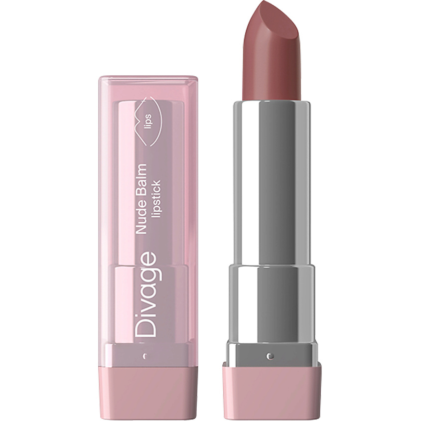 Изображение товара DIVAGE Губная помада Lipstick Nude Balm № 05 rose umber 4 мл увлажняющая и ухаживающая Изображение товара DIVAGE Губная помада Lipstick Nude Balm № 05 rose umber 4 мл увлажняющая и ухаживающая