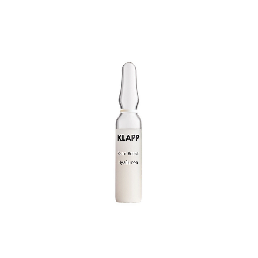 Изображение товара KLAPP COSMETICS Интенсивные ампулы с гиалуроновой кислотой Skin Boost Hyaluron, 5 x 2 мл Изображение товара KLAPP COSMETICS Интенсивные ампулы с гиалуроновой кислотой Skin Boost Hyaluron, 5 x 2 мл