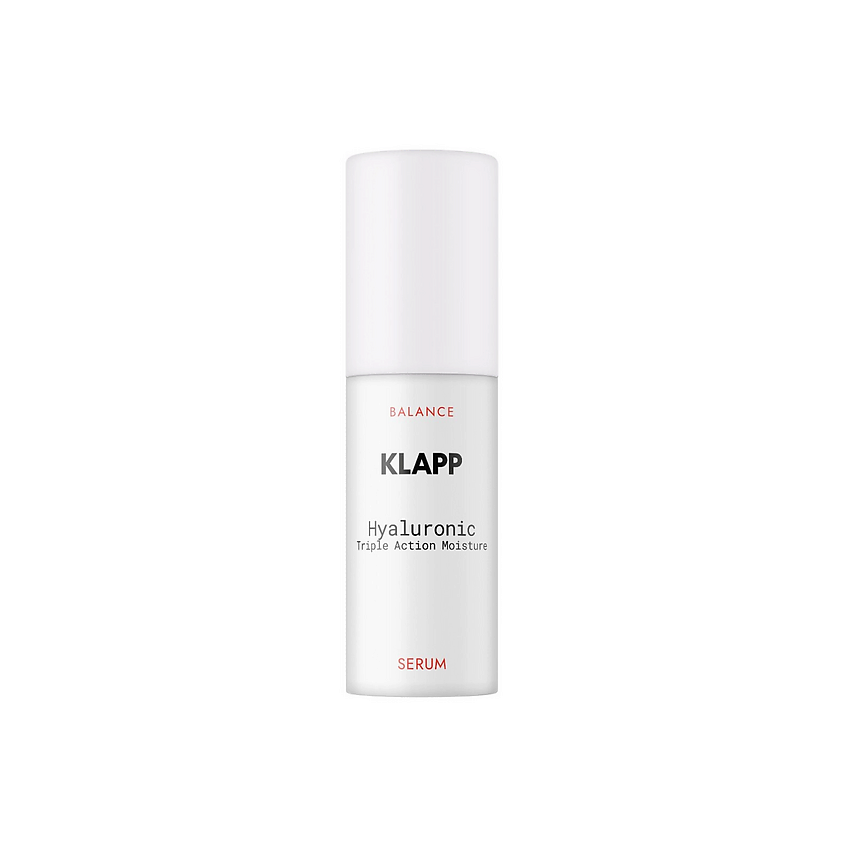 Изображение товара KLAPP COSMETICS Увлажняющая сыворотка с гиалуроновой кислотой Hyaluronic Triple Action, 30 мл Изображение товара KLAPP COSMETICS Увлажняющая сыворотка с гиалуроновой кислотой Hyaluronic Triple Action, 30 мл