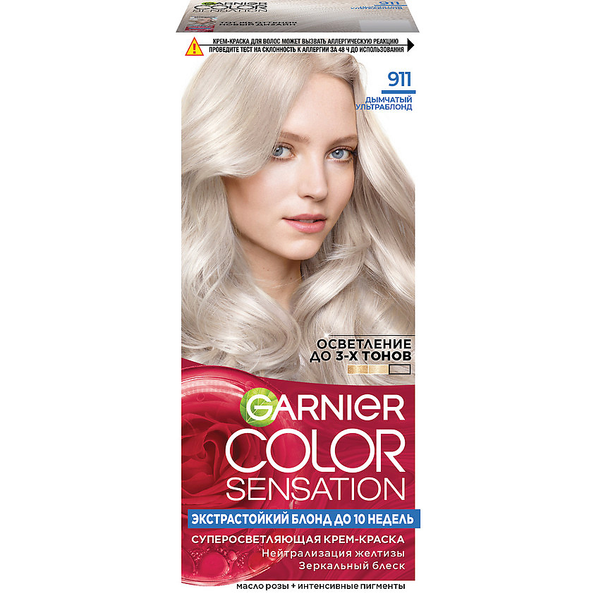 Изображение товара GARNIER Стойкая крем-краска для волос Платиновый Блонд 110 мл