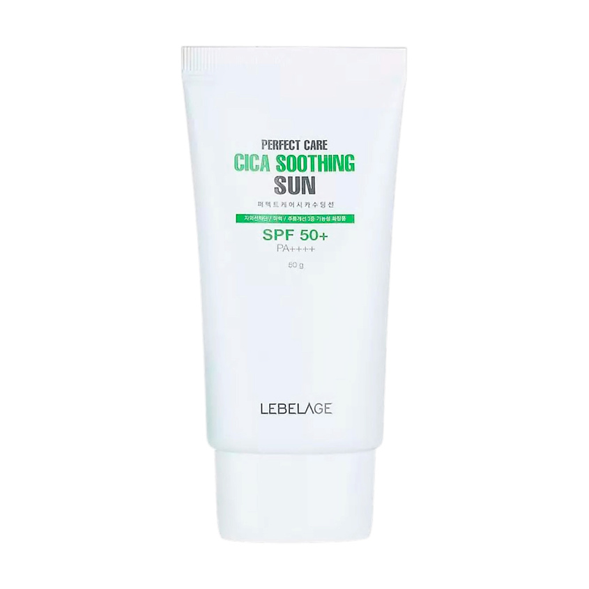 Изображение товара Солнцезащитный крем Lebelage SPF50+ PA++++ с центеллой для лица и тела