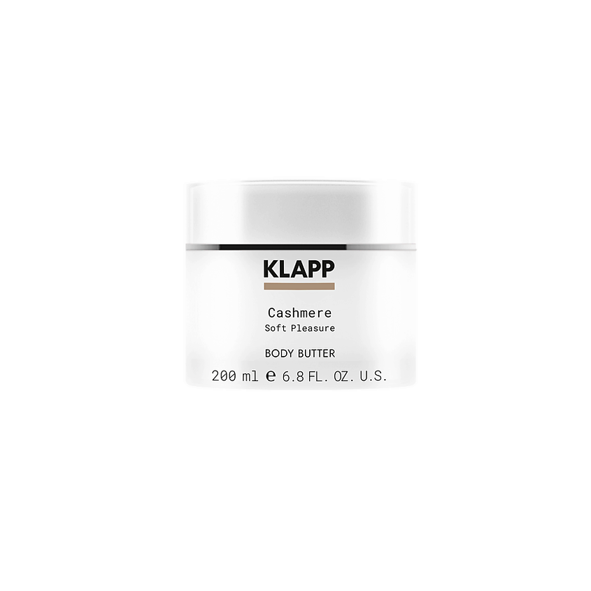 Изображение товара KLAPP COSMETICS Питательное масло для тела Cashmere Body Butter, 200 мл Изображение товара KLAPP COSMETICS Питательное масло для тела Cashmere Body Butter, 200 мл