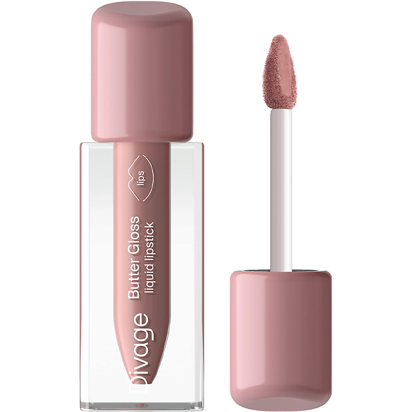 Изображение товара DIVAGE Liquid Lip Butter Gloss № 01 бежевый нюд 2,8 мл помада для губ Изображение товара DIVAGE Liquid Lip Butter Gloss № 01 бежевый нюд 2,8 мл помада для губ