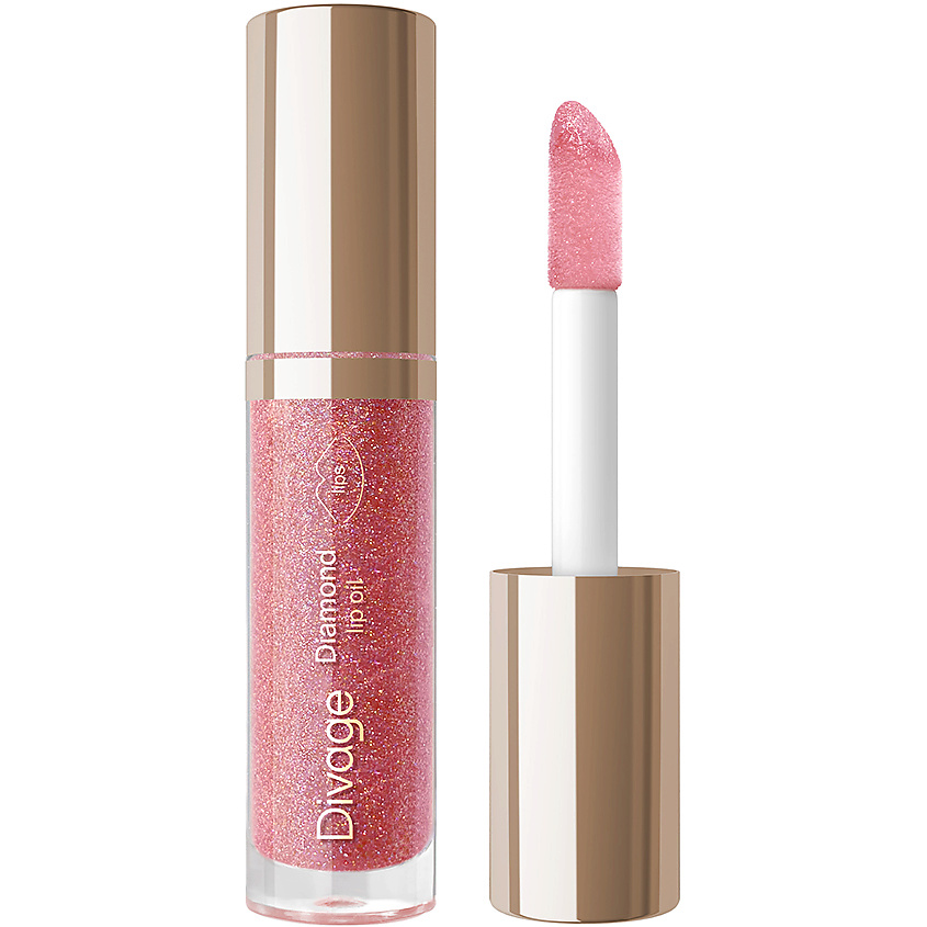 Изображение товара Масло для губ DIVAGE Lip Oil Diamond № 03 ягодный увлажнение сияние 4 мл