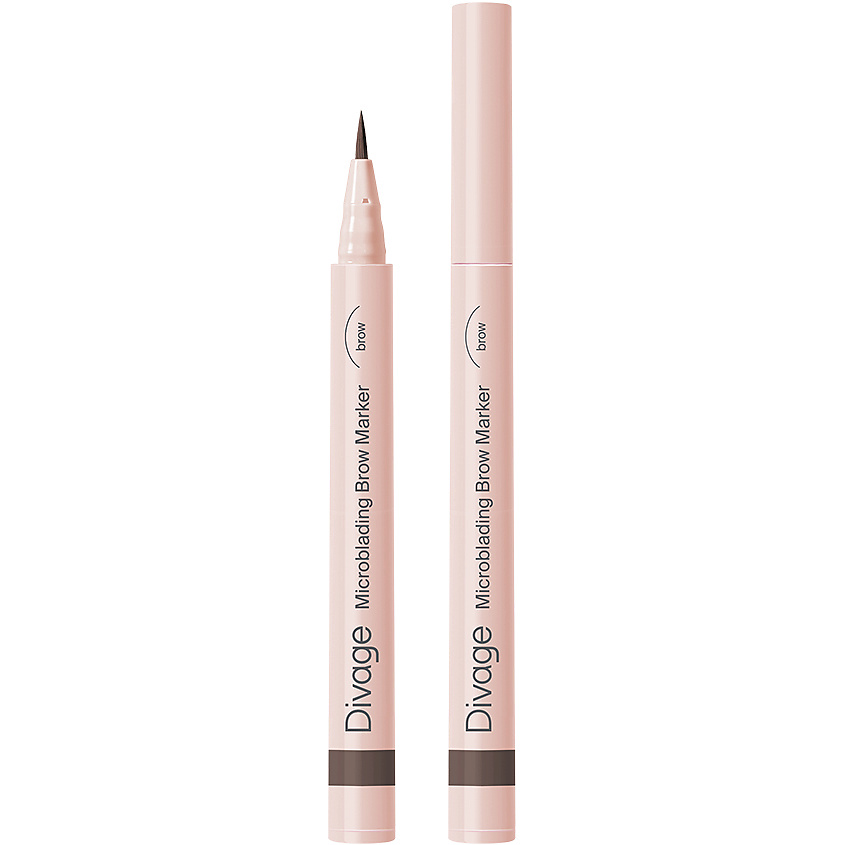 Изображение товара DIVAGE Маркер для бровей Microblading темно-коричневый 0,7 мл