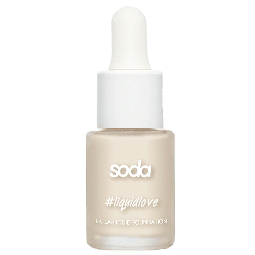 Изображение товара Скидка Тональная основа SODA LA-LA-LIQUID FOUNDATION 12 г Coconut Water Изображение товара Скидка Тональная основа SODA LA-LA-LIQUID FOUNDATION 12 г Coconut Water